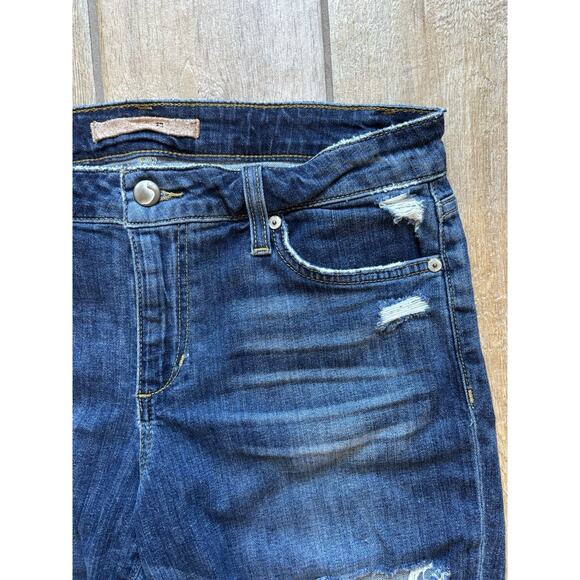 Joe's Jeans Womens 30 The Blondie Mid Rise Skinny Ankle Distressed Denim - Picture 5 of 14